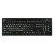 Product image one of ASTRA 2 Backlit Series - XLPrint (White on Black) - PC US Keyboard