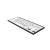 Product image three of Bluetooth Mini Keyboard - Braille (LargePrint Black on White) - Mac US Keyboard