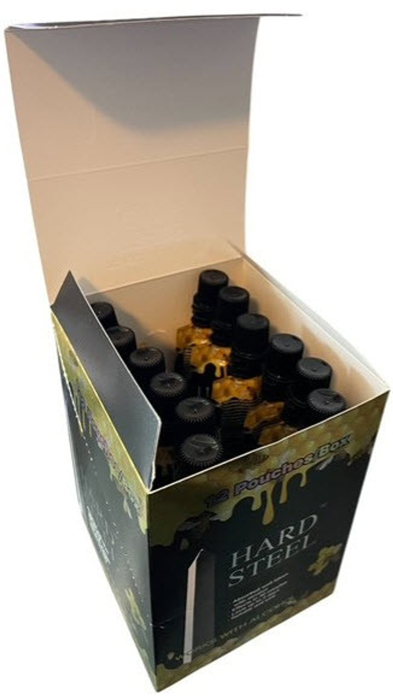 Hard Steel Honey Sachet w/Caps 12ct. Cart