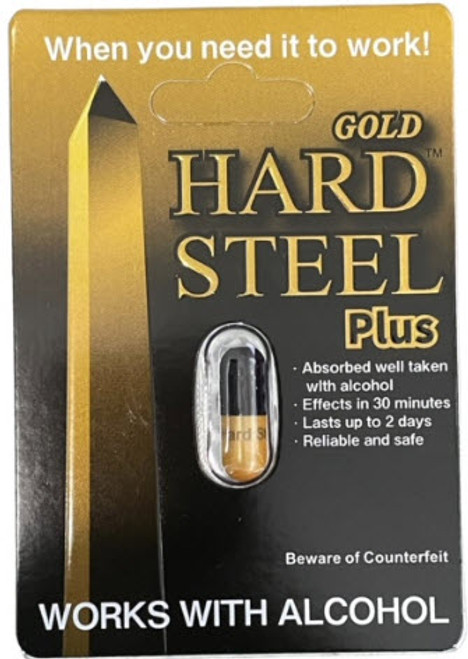 hard steel gold plus capsules