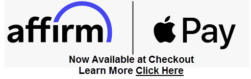 Affirm available at checkout through ApplePay