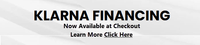 klarna financing available