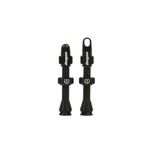 Tubeless Valve Pair - 40mm - Black Tubeless Valve Pair - 40mm - Black