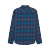 Survivalist Core Flannel Long Sleeve Shirt - midnight blue