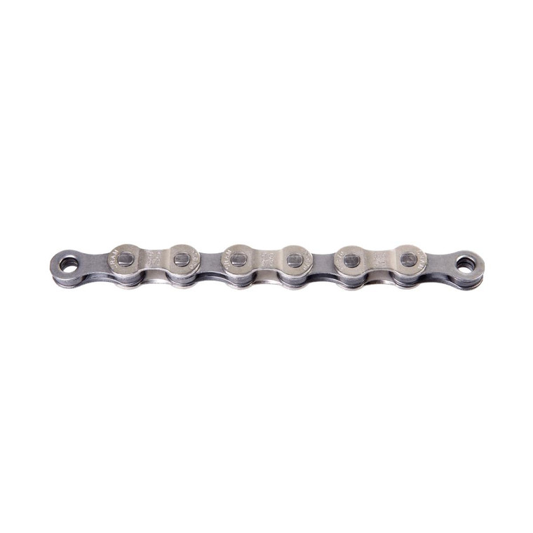 Sram: <p>NO WEAKEST LINK</p><p>Extremely strong. Incredibly precise. SRAM's PowerChain II increases front and load shifting performance without sacrificing rear shifting precision. The Step2&trade; riveting process increases the Push Pin Power for increased strength and durability.</p><p>THINGS TO REMEMBER<br />&bull; An equally smooth operator on city bike paths and country trails<br />&bull; PowerLink&reg; "no weak link" technology lets you insert, press, and lock to join links. No tools needed</p>