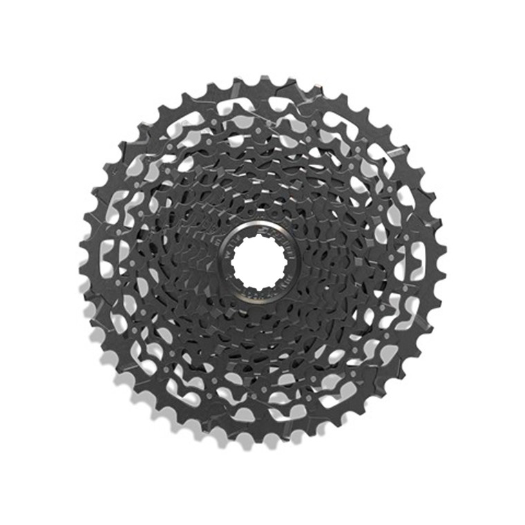 Sram: <p>POWERGLIDE&trade; 1130<br />The PG-1130 cassette is light, durable and equipped with SRAM&rsquo;s super wide 11-42t gear range that&rsquo;s a perfect fit for any ride. Personalize your wide range gearing with one of eight available X-SYNC&trade; chainrings.</p><p>THINGS TO REMEMBER<br />&bull; Heat-treated steel cogs with aluminium spider<br />&bull; Compatible with all SRAM 11-speed chains<br />&bull; PG-1130 11-42t cassette fits 10- and 11-speed driver bodies. (1.85mm spacer is required for 11-speed driver.)<br />&bull; 538g</p><p>FEATURES AND BENEFITS<br />&bull; Super wide gear range&mdash;a perfect fit for any ride<br />&bull; Optimized gear steps across entire range<br />&bull; Compatible with non-XD&trade; driver body<br />&bull; Fully compatible with all SRAM 1x&trade; drivetrains<br />&bull; ISO 4210 compliant.</p><p>SPECIFICATIONS<br />Speed (CS):&nbsp; 11s<br />Cog finish (Cassette):&nbsp; Black<br />Cog sizes:&nbsp; 11-42t: 11,13,15,17,19,22,25,28,32,36,42</p>
