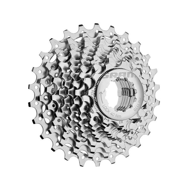 Sram: <p>The SRAM PG1170 is a cassette designed for high shifting performance with a quieter chain, cassette combination. Its semi-spidered design is light, strong and efficient.</p>