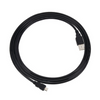 8 in. USB 2.0 Micro Cable - A Male to Micro B - Black