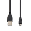 6 ft. USB 2.0 Micro Cable - A Male to Micro B Male - Black