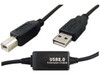 30 ft. USB 2.0 Active Extension Cable - A Male to B Male