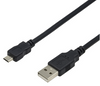 15 ft. USB 2.0 Micro Cable - A Male to Micro B Male - Black