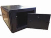 19 Inch 6U Wall Mount Cabinet Enclosure - Black