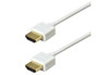 3 ft. Thin HDMI Cable - White