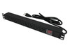 19 Inch Rack Mount 1U Power Strip