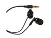 Deluxe Stereo Earbuds - In-Ear Headphones - Black