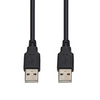 6 ft. USB 2.0 Cable - A Male to A Male - Black