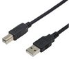 3 ft. USB 2.0 Cable - A Male to B Male - Black