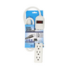 6 Outlet Surge Protector Power Strip with 3 ft. Cord