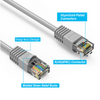 75 ft Cat5e UTP Molded Ethernet Network Patch Cable