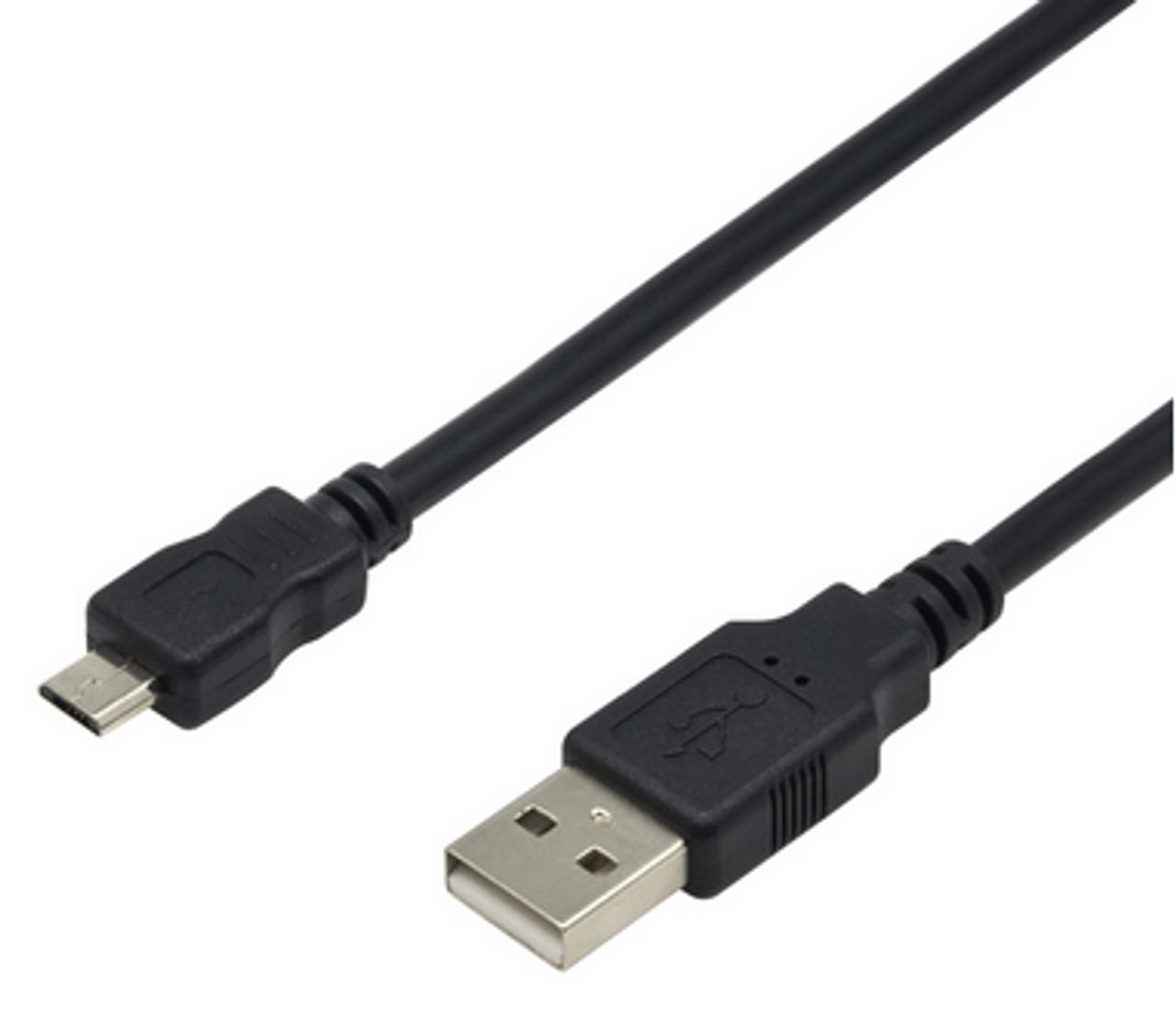 6 ft. USB 2.0 Micro Cable - A Male to Micro B Male - Black
