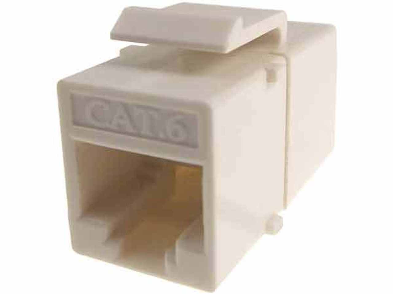 Cat6 Keystone Coupler, White