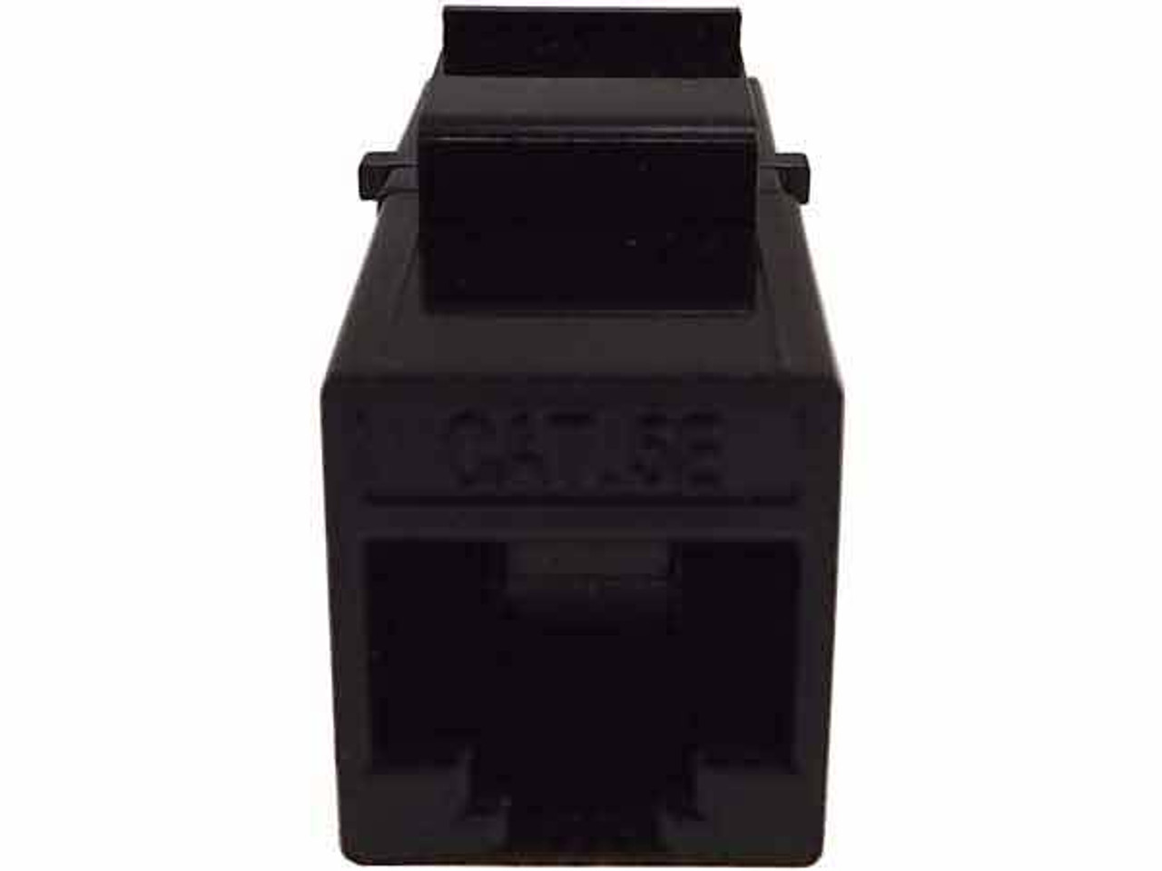 Cat5e Keystone Coupler, Black