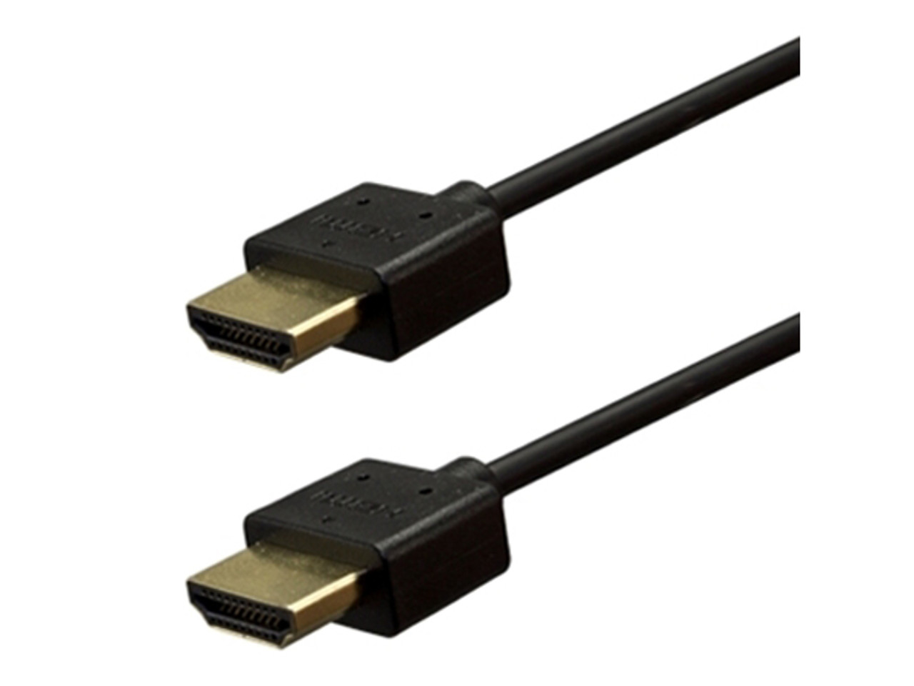 1 1/2 ft. Thin HDMI Cable - Black