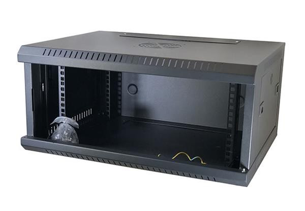 19 Inch 4U Wall Mount Network/DVR Cabinet Enclosure - Black
