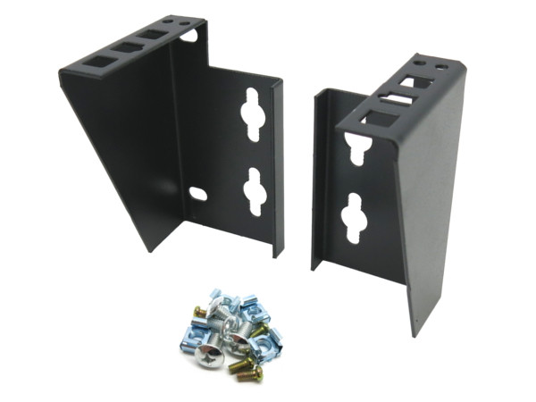 Amerimax Global 1U 19" Vertical Low-Profile Wall Mount Rack – Space Saver For IT Network Gear