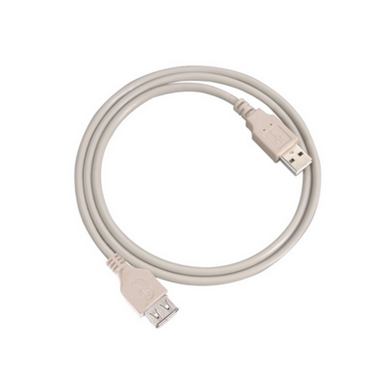 3 ft. USB 2.0 Extension Cable - A Male to A Female - Ivory