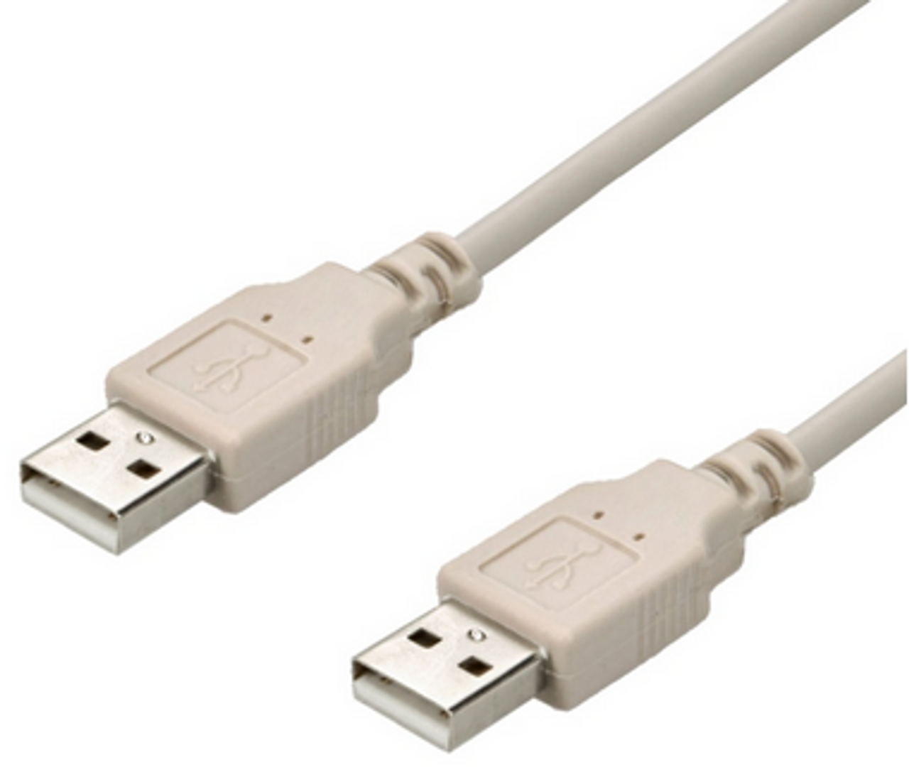 6 ft. USB 2.0 Cable - A Male to A Male - Ivory