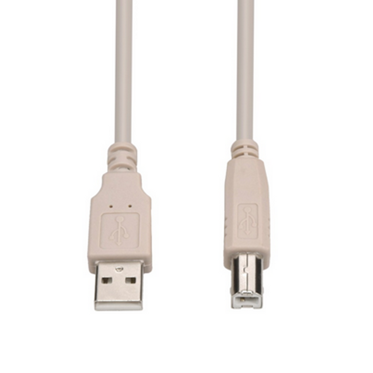 10 ft. USB 2.0 Cable - A Male to B Male - Ivory