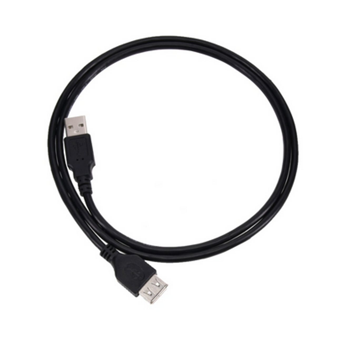 6 ft. USB 2.0 Extension Cable - A Male to A Female - Black
