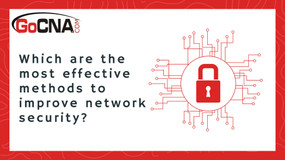 Which are the most effective methods to improve network security?