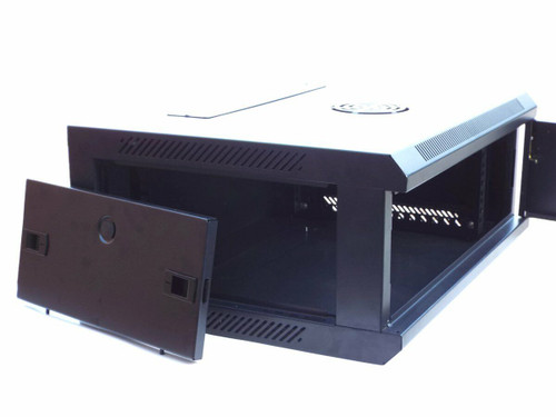 19 Inch 4U Wall Mount Network/DVR Data Cabinet Enclosure