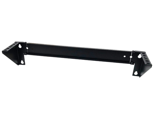 Amerimax Global 1U 19" Vertical Low Profile Wall Mount Rack - Space Saver For Network IT Equipment