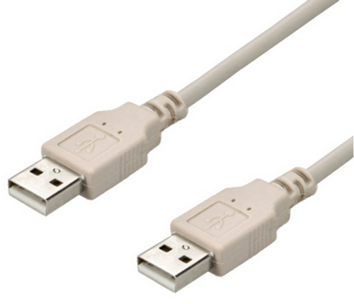 3 ft. USB 2.0 Cable - A Male to A Male - Ivory 3 ft. USB 2.0 Cable - A Male to A Male - Ivory