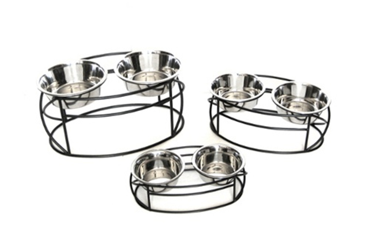 Pets Stop - Mesh Single XL Dog Diner - Single Bowl Raised Feeder for Big  Dogs