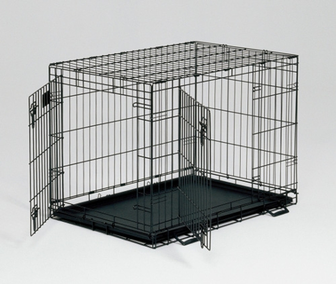 life stages double door dog crate