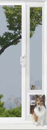 ideal pet products vip vinyl insulated pet patio door