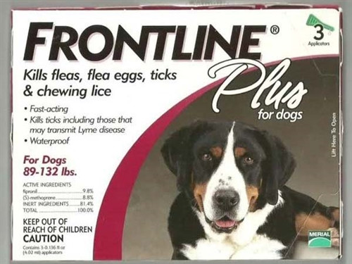 frontline flea control