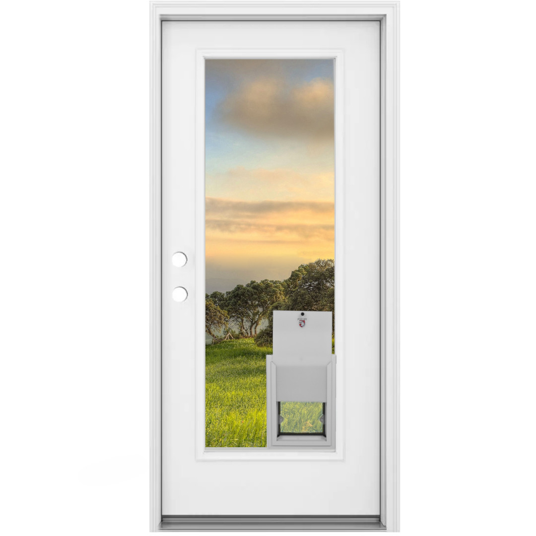 French Door Glass Panel Pet Door SB Standard