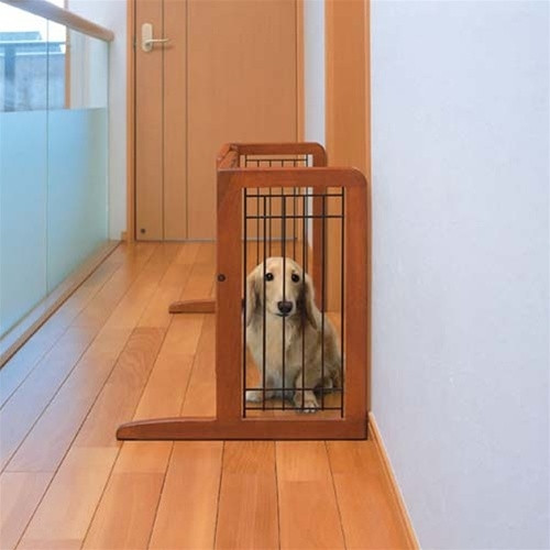 freestanding pet gate small