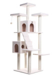 77 Inch Faux Fleece Cat Tree 77 Inch Faux Fleece Cat Tree
