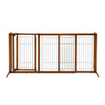 Deluxe Freestanding Pet Gate with Door - Medium Deluxe Freestanding Pet Gate with Door - Medium