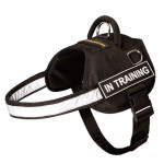 Nylon Adjustable K9 Vest with Reflective Strap & Patches Nylon Adjustable K9 Vest with Reflective Strap & Patches