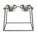 Raised Double 18" Pyramid Diner for Giant Breeds Raised Double 18" Pyramid Diner for Giant Breeds