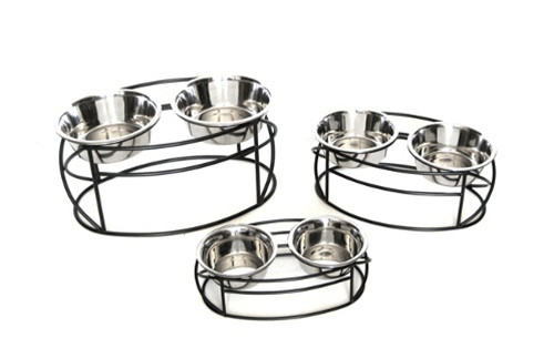 Raised Oval Cross Double Diner