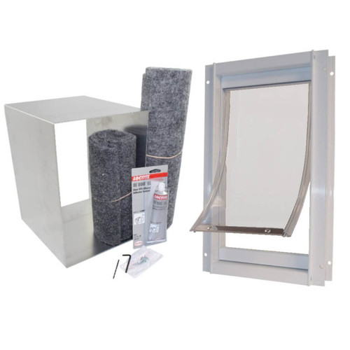 Ideal Deluxe Pet Door with Universal Wall Kit