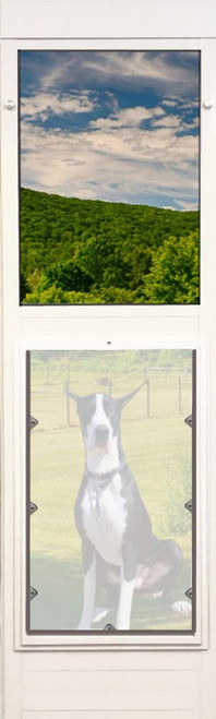 Giant Breed Lockable Patio Pet Door